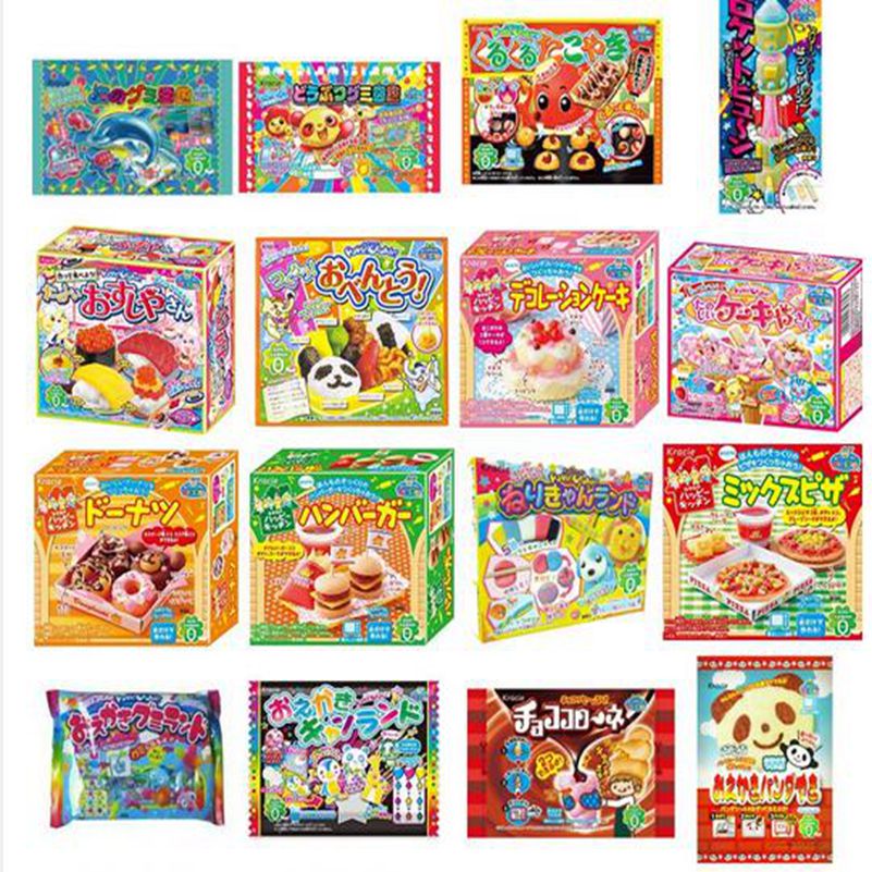 Japanese Snacks - Popin japonais Cookin Pizza Kracie Hamburger
