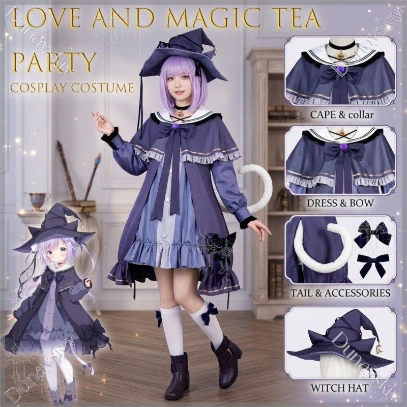 Japanese Tea - Costume de cosplay Siska, nouveau modèle