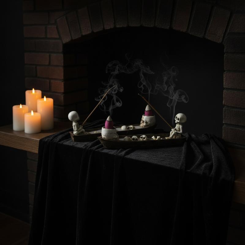 Incense Holder - Porte-encens en forme de bateau et