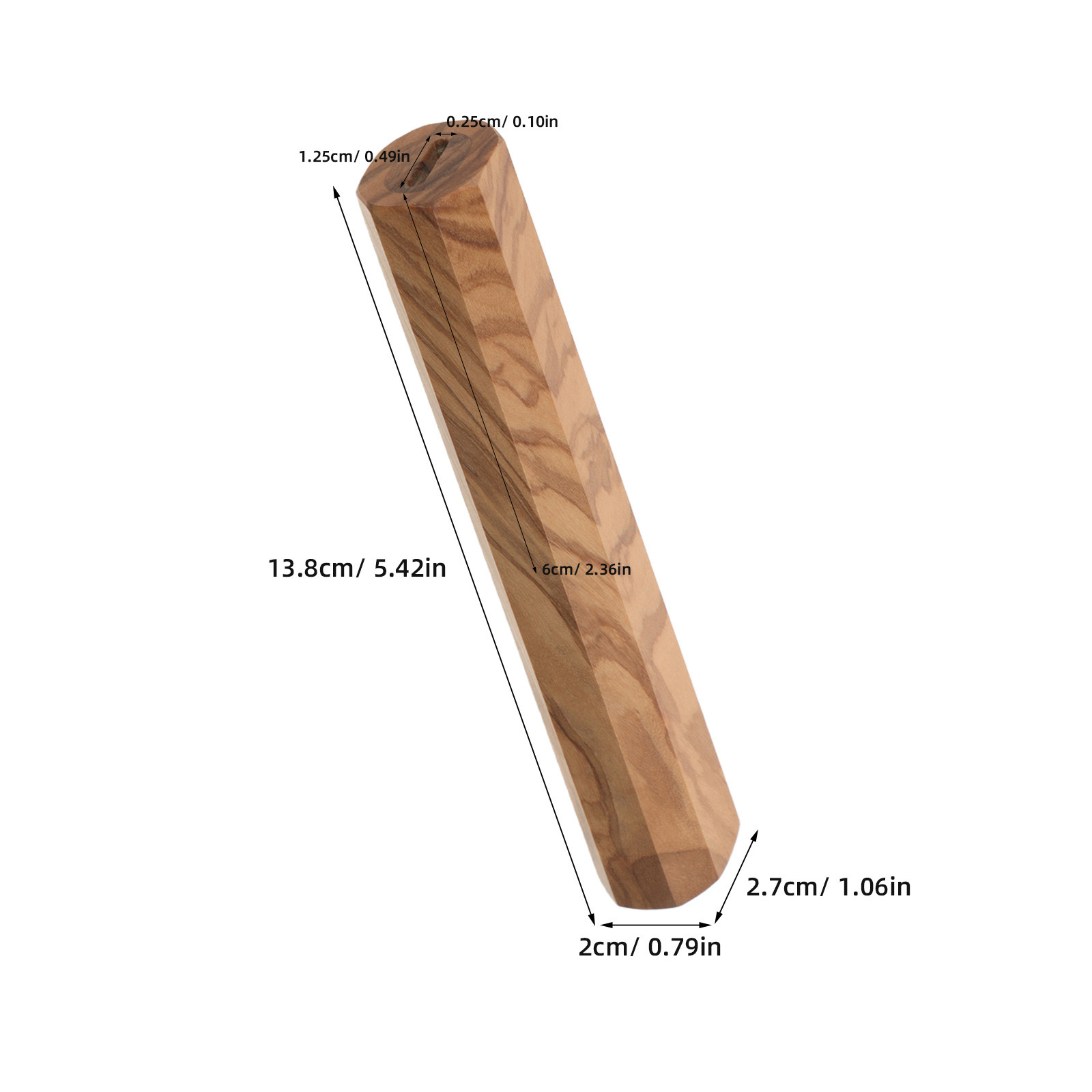 Manche octogonal en bois pour  - Japanese Knife avis et prix