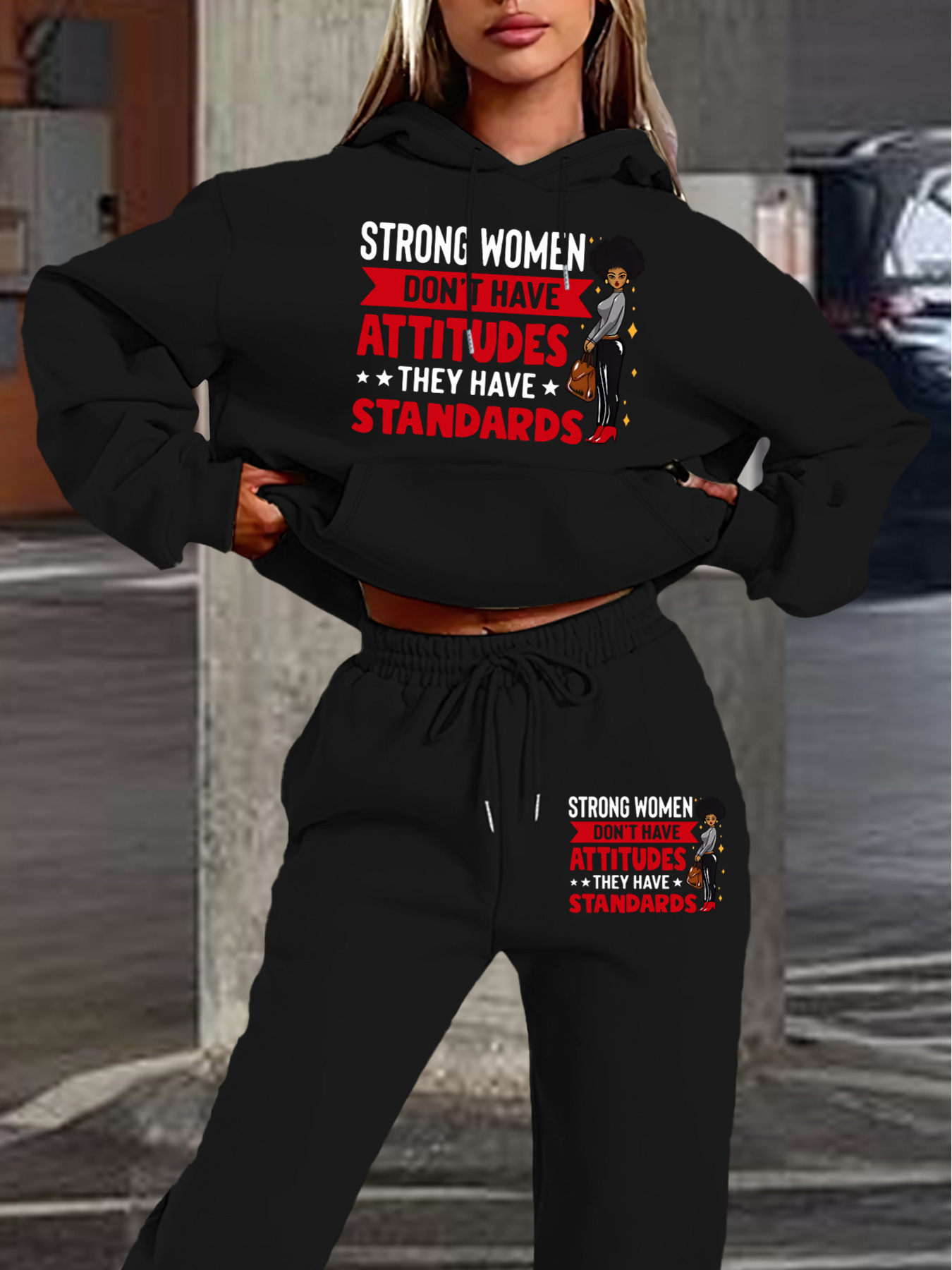 Ensemble sweat à capuche et pa - Matcha avis et prix