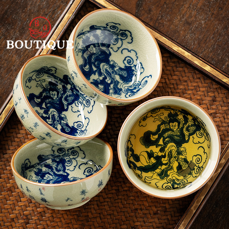 Tasse à thé ancienne en argile - Japanese Pottery avis et prix